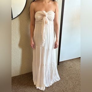 Cream Maxi Dress
